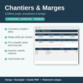Chantiers & Marges — Chiffrage et marge réelle